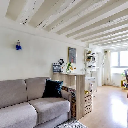 Appartement Studio Cosy Quartier Historique Paris
