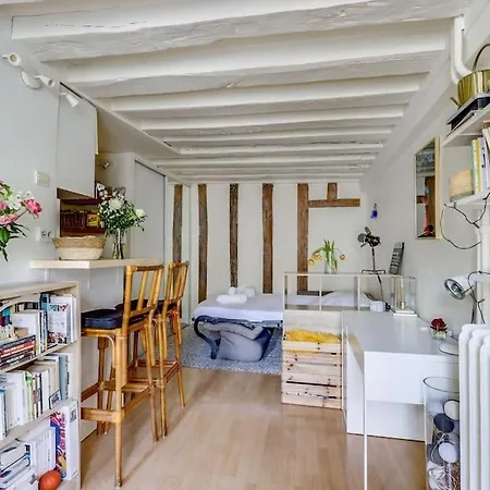 Studio Cosy Quartier Historique Paris